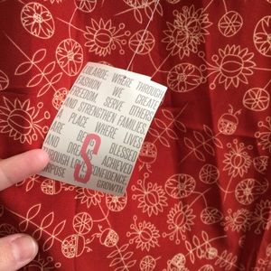 New with tags Lindsay kimono rust red lularoe